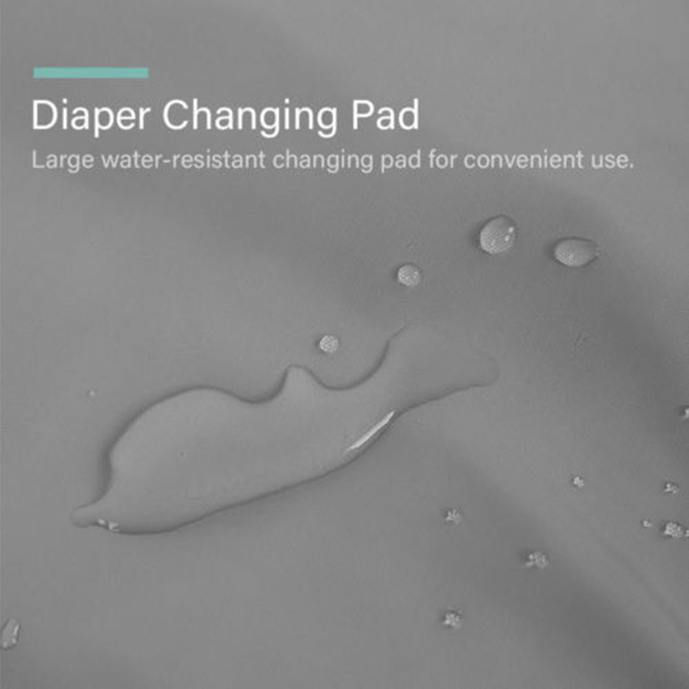 Portable Changing Pad with Hand Guard